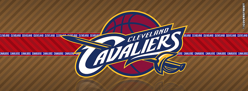 Cleveland Cavaliers Striped Facebook cover