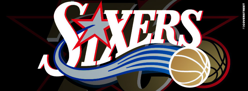 Philadelphia 76ers Logo Facebook Cover 2  Facebook cover