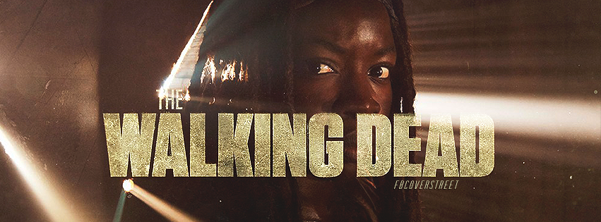 The Walking Dead Season 5 Michonne Facebook cover