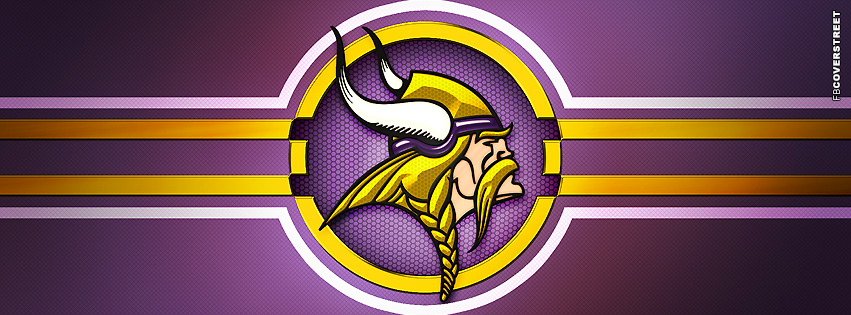 Minnesota Vikings Modern Logo Facebook cover