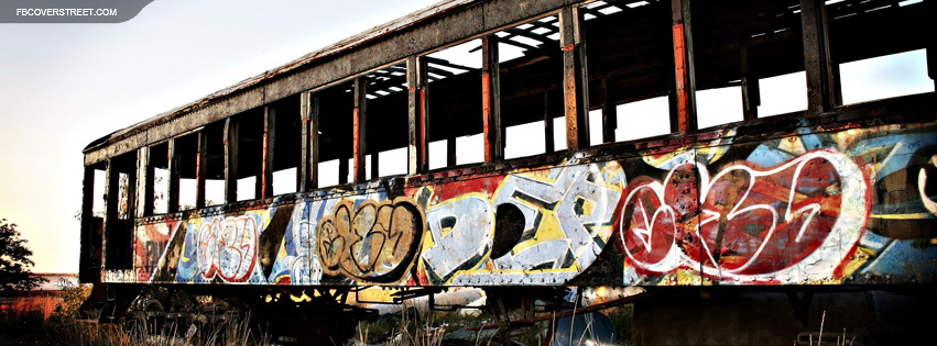 Old Graffiti Train Facebook cover