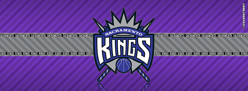 Sacramento Kings Striped Facebook cover