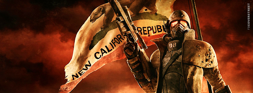 Fallout New Vegas California Republic Facebook cover
