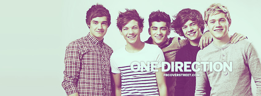 One Direction Band Members Facebook cover