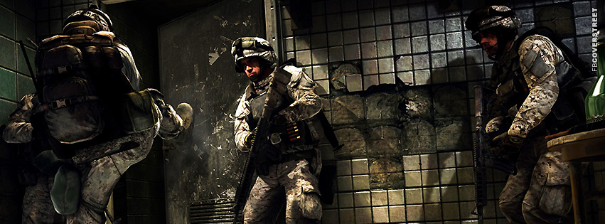 Battlefield 3 Soldiers  Facebook cover