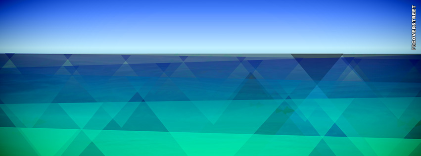 Abstract Blue Landscape  Facebook cover