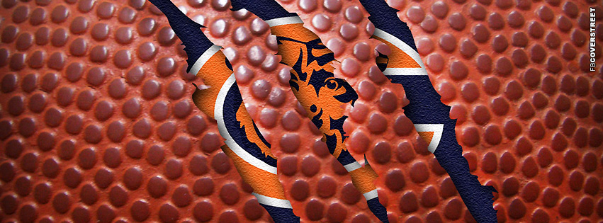 Chicago Bears Pigskin Logo Facebook cover