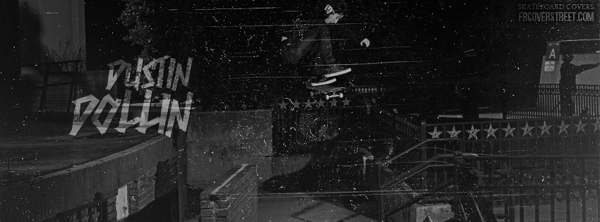 Dustin Dollin Frontside Heelflip Facebook Cover
