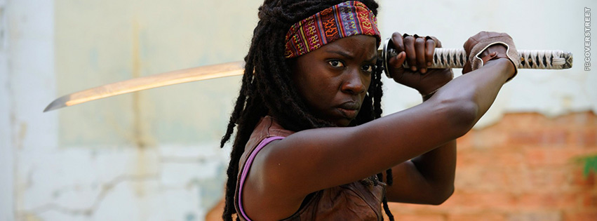 Michonne The Walking Dead Facebook Cover Photo  Picture