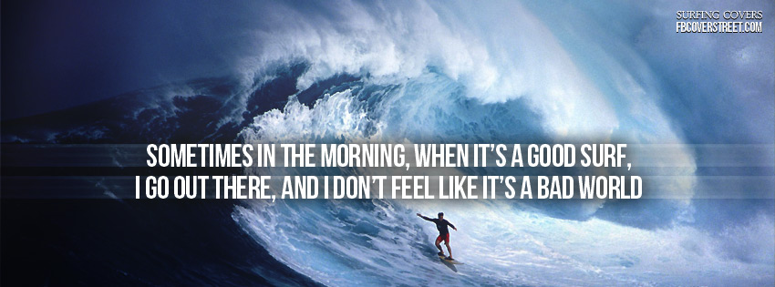 Bad World Good Surf Wallpaper