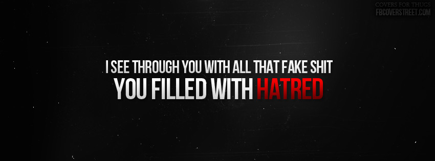 You Filled With Hatred Wallpaper