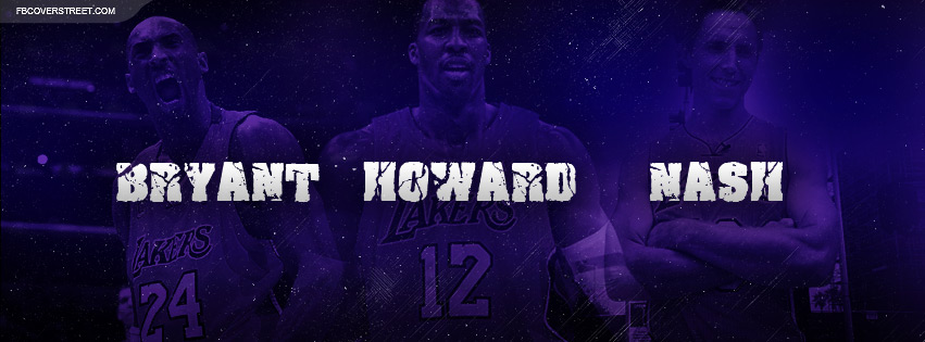 Kobe Bryant Dwight Howard and Steve Nash Wallpaper