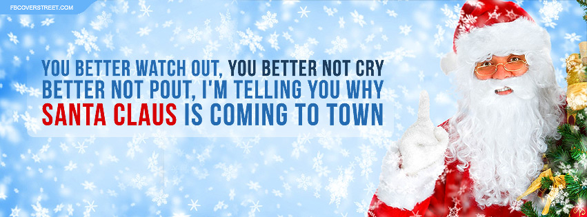 Sant Claus Is Coming To Town Santa Wallpaper