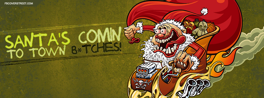 Santas Comin To Town Btches Wallpaper