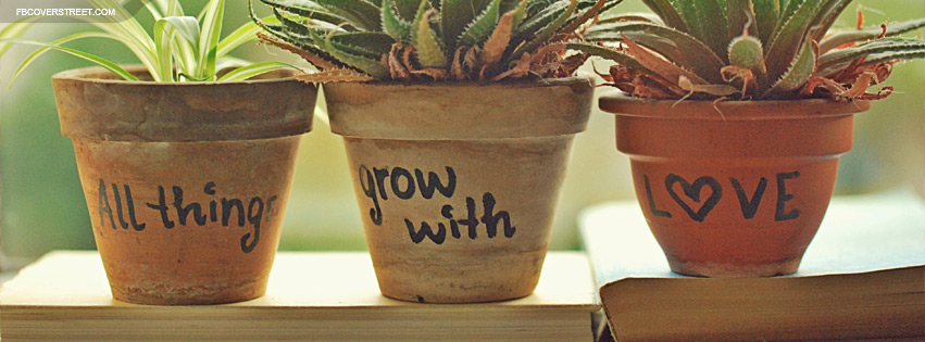All Things Grow With Love Wallpaper