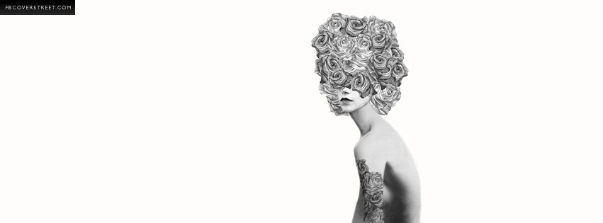 Rose Haired Woman Artwork  Wallpaper