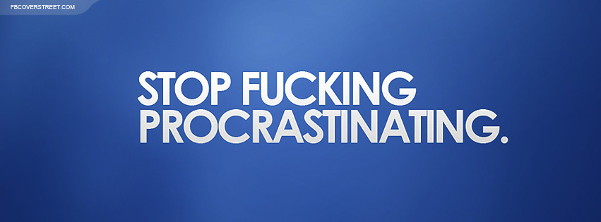 Facebook Stop Procrastinating Wallpaper