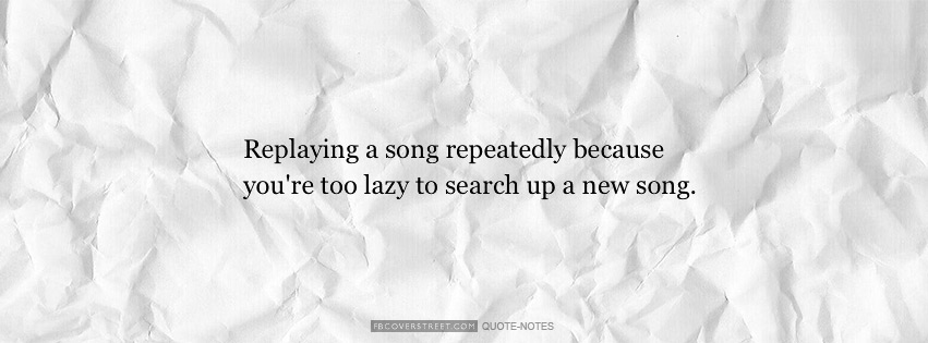 Replaying a Song Repeatedly Wallpaper