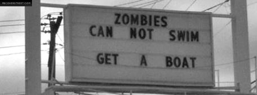 Zombies Can Not Swim Advice  Wallpaper