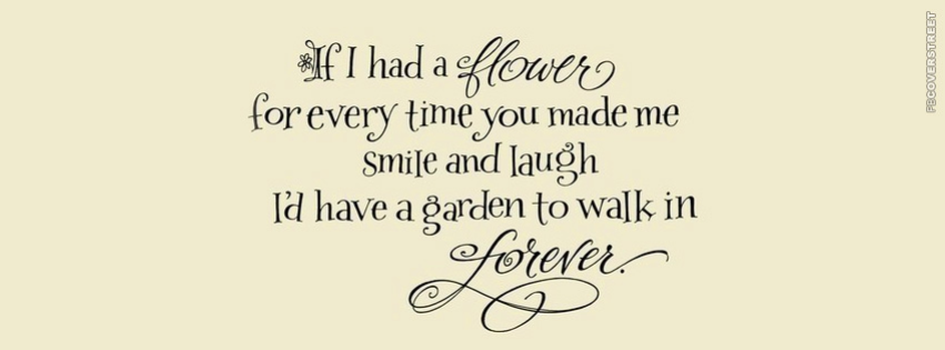 I Would Have A Garden To Walk In Forever  Wallpaper