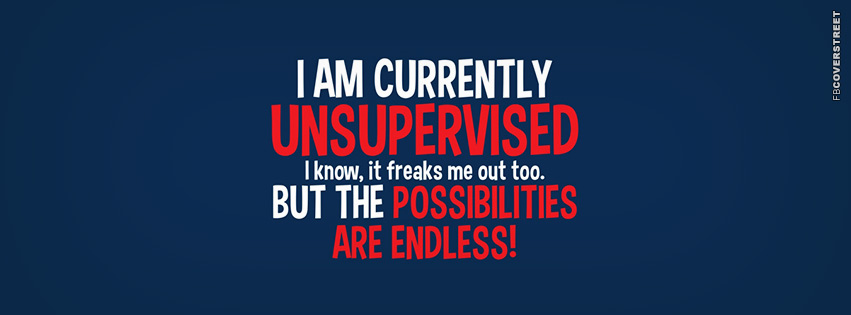 Im Currently Unsupervised  Wallpaper