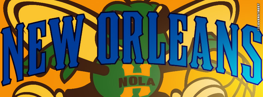 New Orleans Hornets Logo Facebook Cover 2  Wallpaper