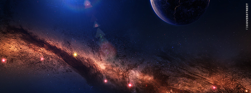 Abstract Space Dust  Wallpaper