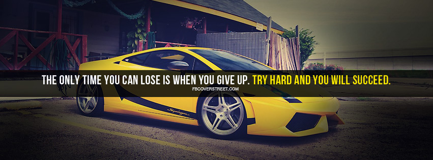 Try Hard And You Will Succeed Wallpaper