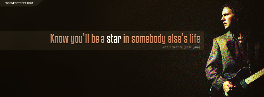 Eddie Vedder Pearl Jam Quote Wallpaper