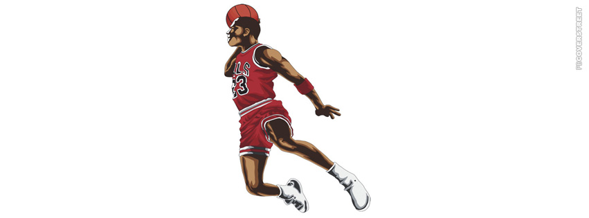 Jordan Dunking Minimal  Wallpaper