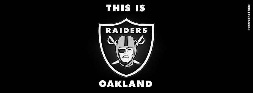 Oakland Raiders This Is Oakland Logo  Wallpaper