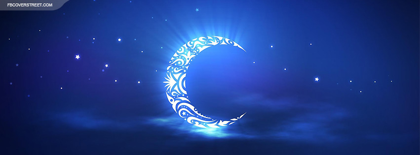 Glowing Blue Moon Picture