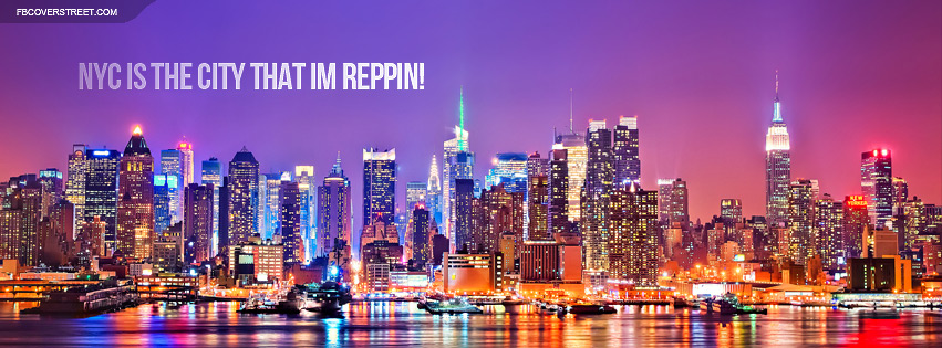 NYC Is The City That Im Repping Colorful New York City Wallpaper