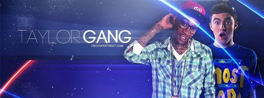 Mac Miller & Wiz Khalifa Taylor Gang Facebook cover