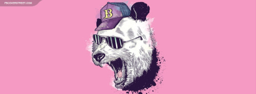 Cool Hip Polar Bear Facebook Cover